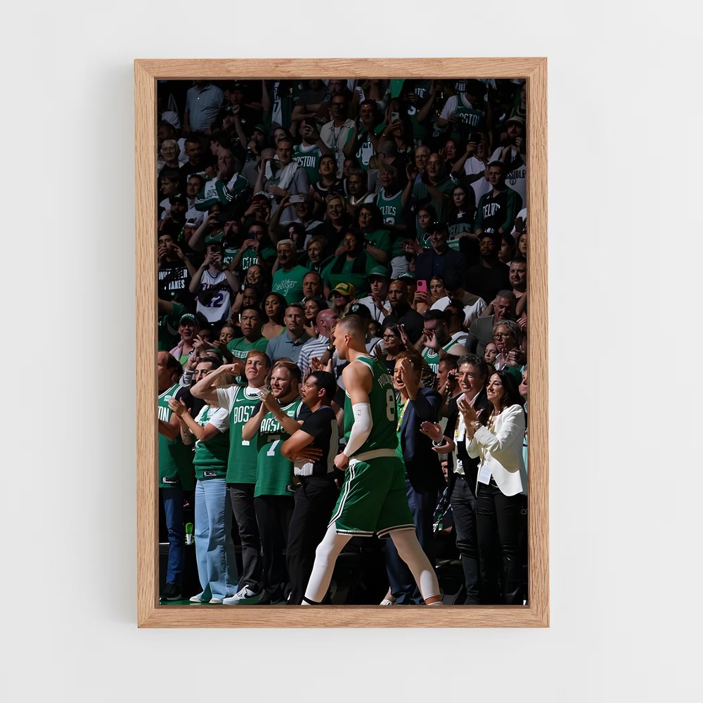 Poster Boston Cheer – affiche Basketball (vue 4)